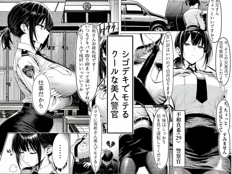 女性警察官(29歳)が、チンピラのチンポに逆取り調べをされて